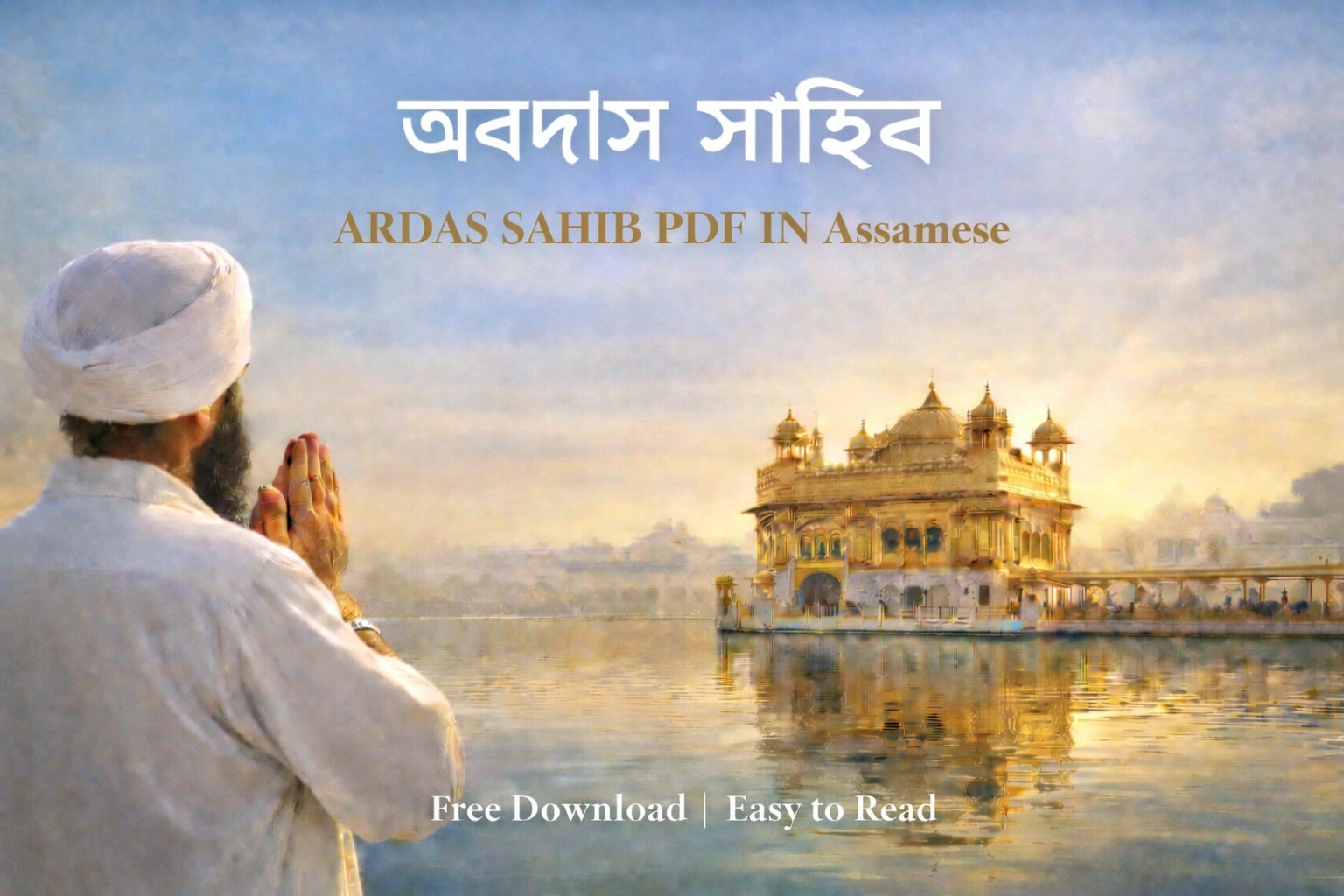 Ardas sahib PDF in Assamese
